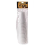 Plastic Disposable Cups, 250ml - 40 Piece